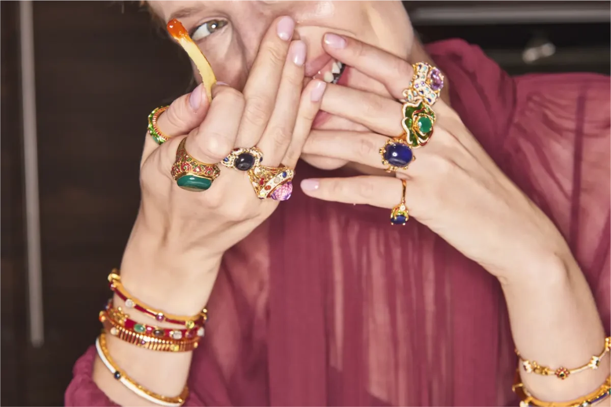 Doğal Taş Yüzük Kolyeler