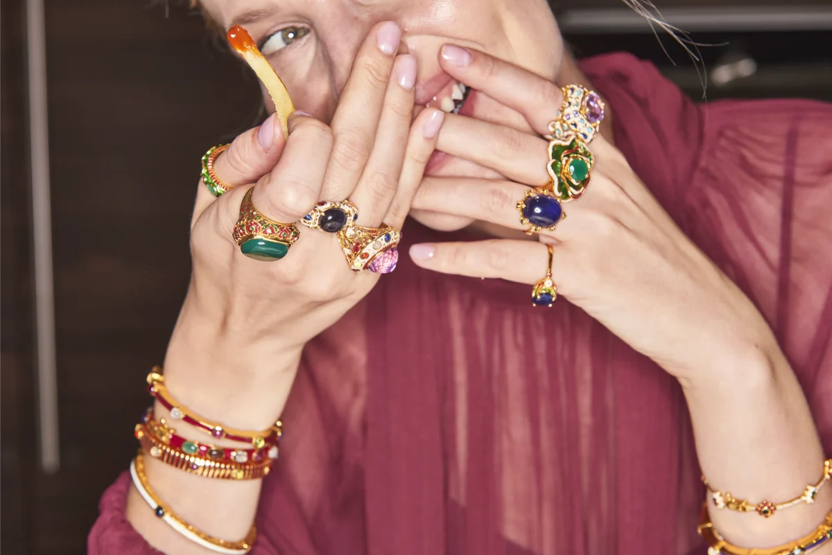 Doğal Taş Yüzük Kolyeler