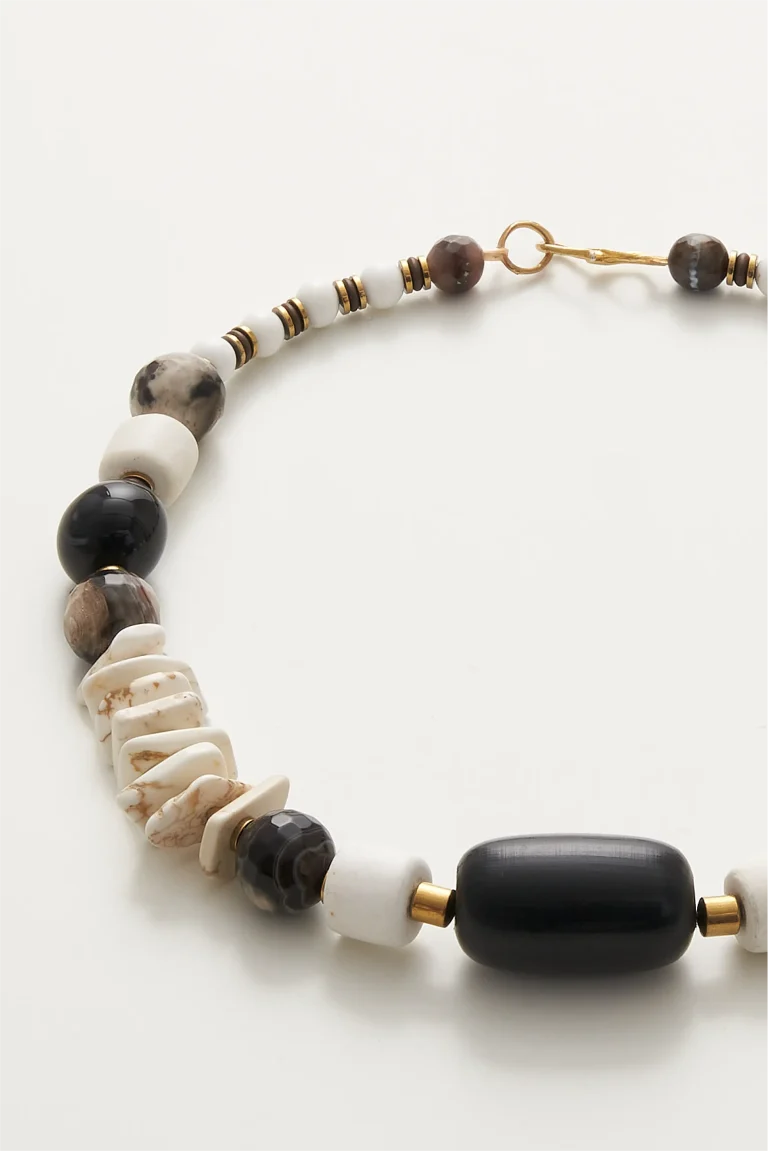 Elan Kolye Doğal Taş