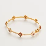 Floral White Bilezik